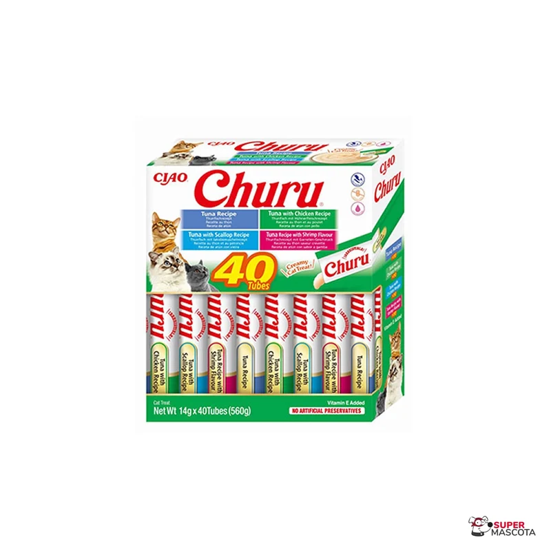 Churu variedades de atún 40 udes