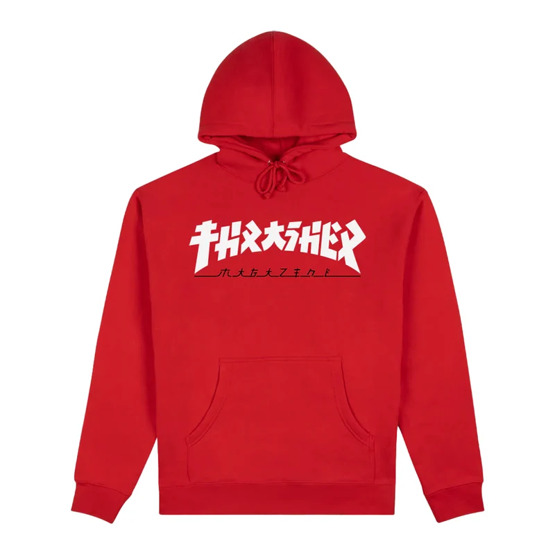 GODZILLA RED PULLOVER