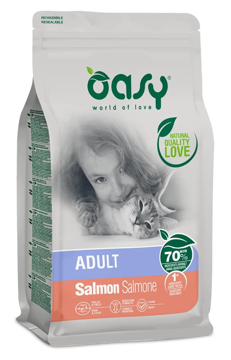 OASY FELINO LIFESTAGE ADULT SALMON