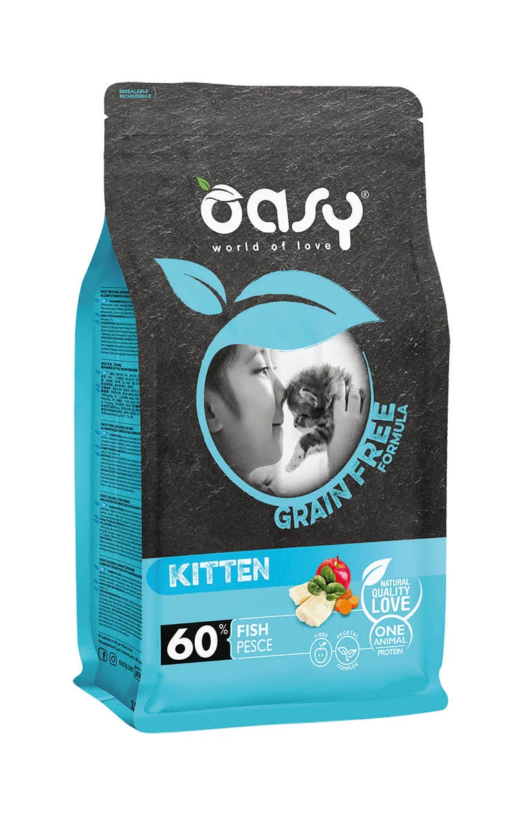 OASY FELINO GF KITTEN FISH 1.5 KG