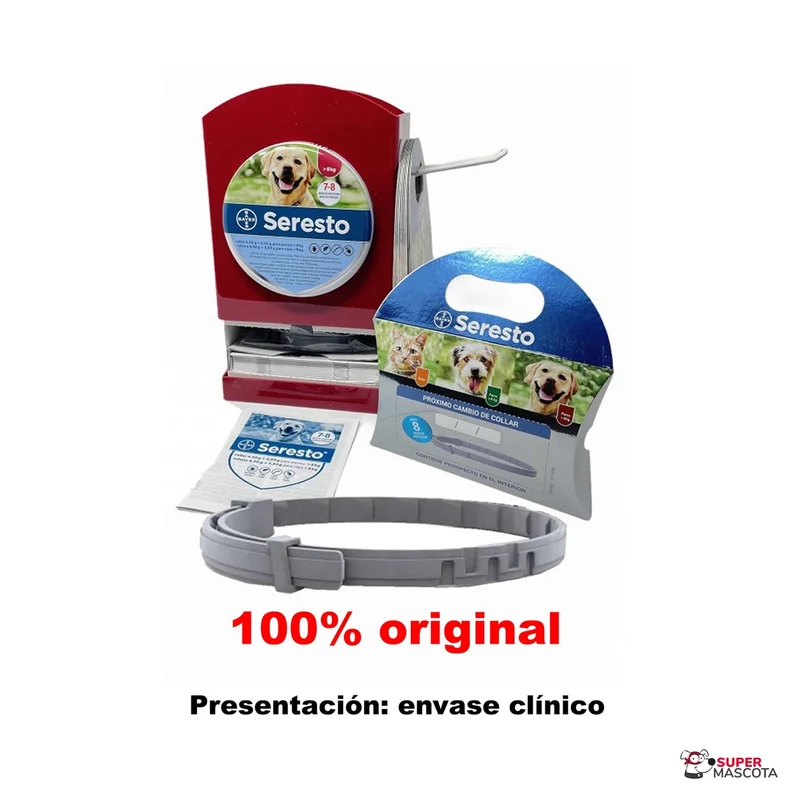 Seresto +8 kg Collar antiparásitos 70 cm