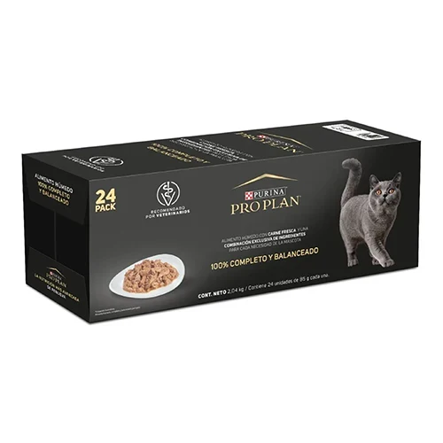 PROPLAN- MIX POUCH GATO 24 pz