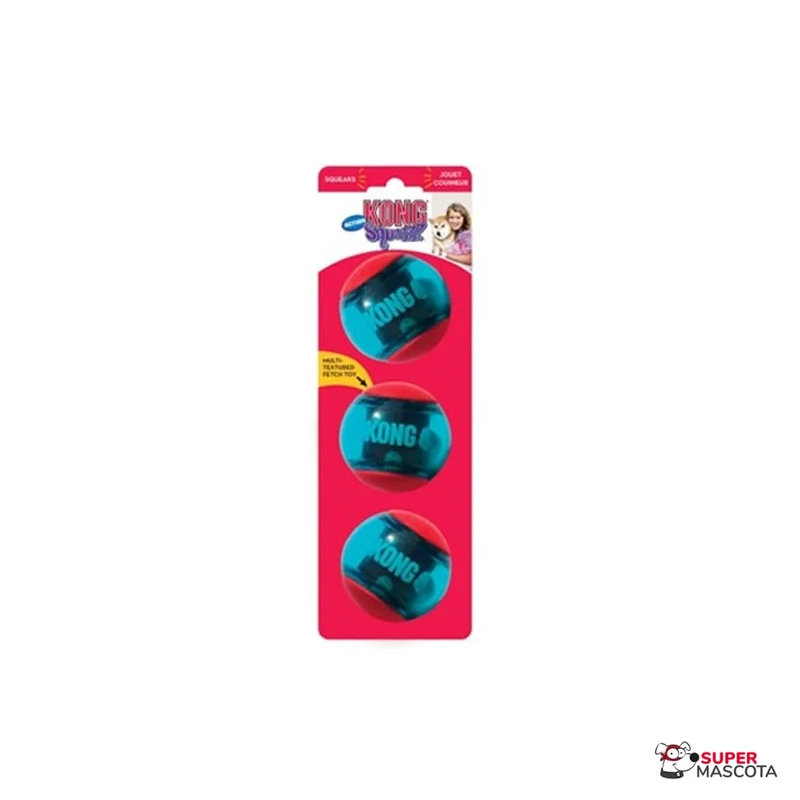 pelotas Kong Squeezz action