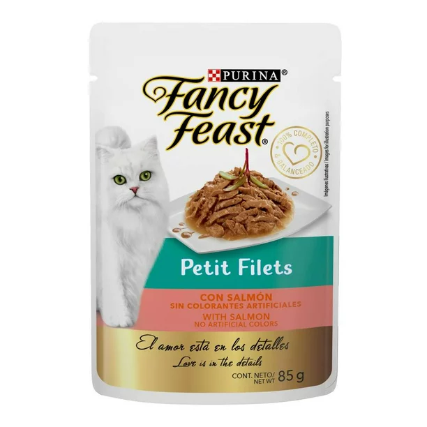FANCY FEAST Petit Filete Salmon Pouch 85 g