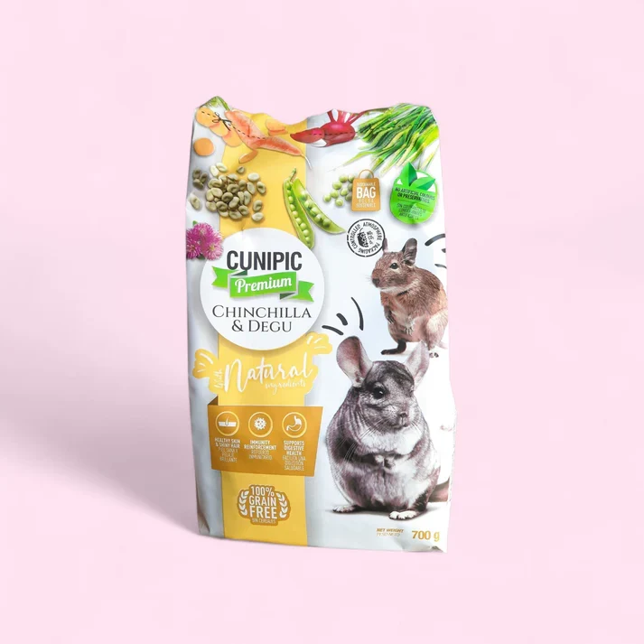 CUNIPIC PREMIUM CHINCHILLA Y DEGU 700GR