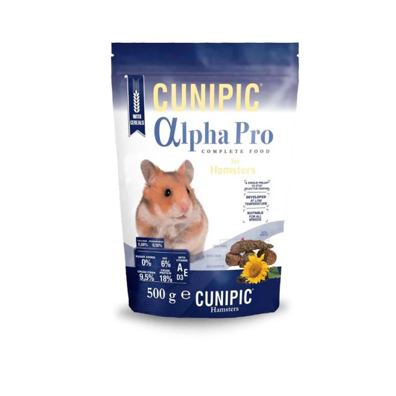 CUNIPIC ALPHA PRO HAMSTER 500GR