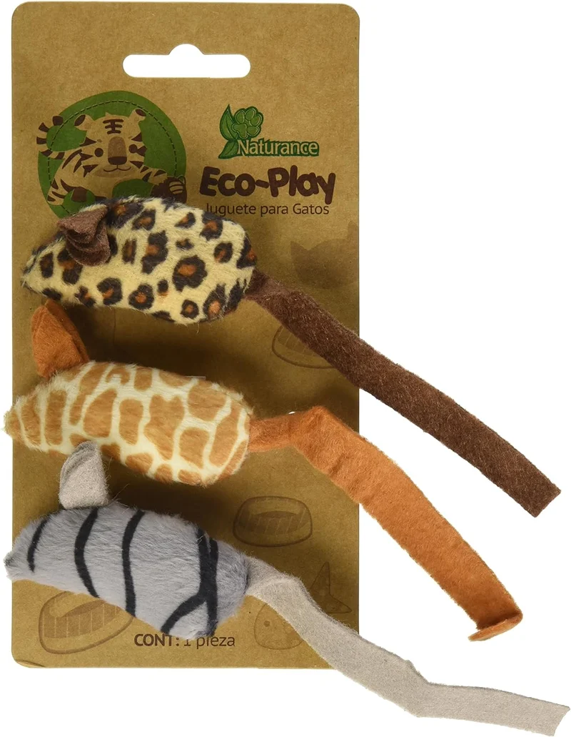 Fancy Pets Juguete Raton Ecoplay 3 piezas