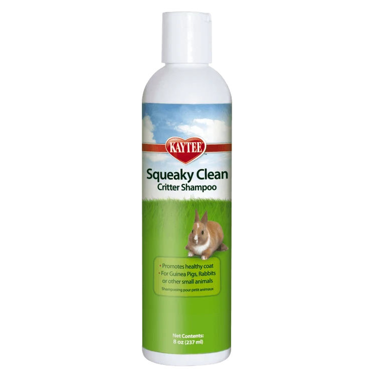 Shampoo Libre de Enjuague Squeaky Clean Para Animales Pequeños