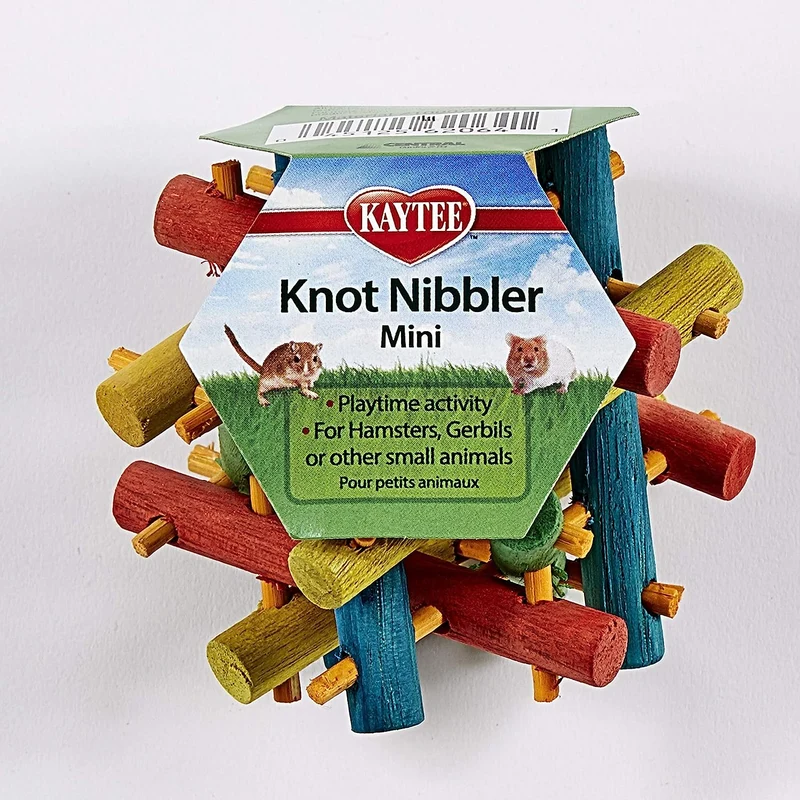 Kaytee Knot Nibbler Juguete De Nudos Para Masticar Para Animales Pequeños