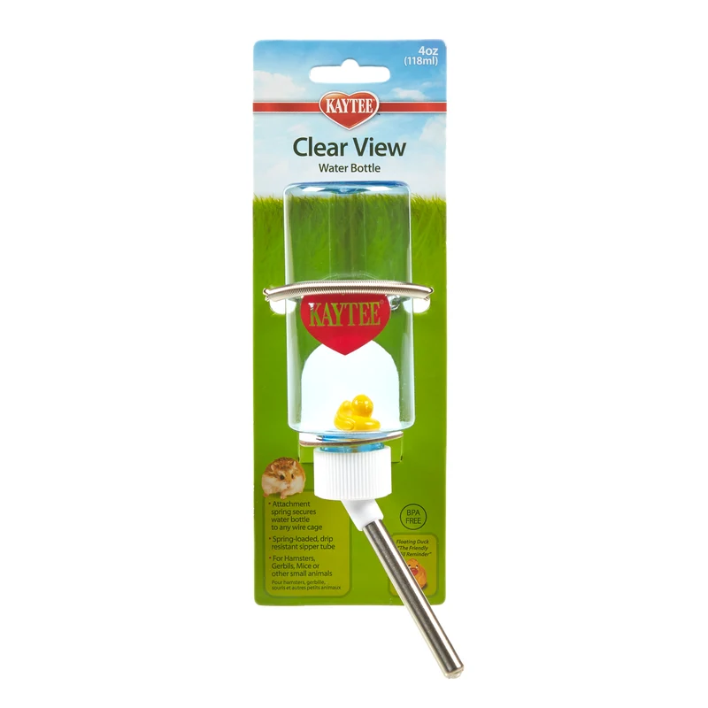 Kaytee Bote bebedero Clear Water Para Animales Pequeños