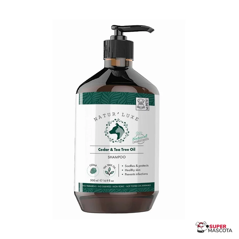 NaturLuxe champú de cedro y aceite árbol de té 500 ml