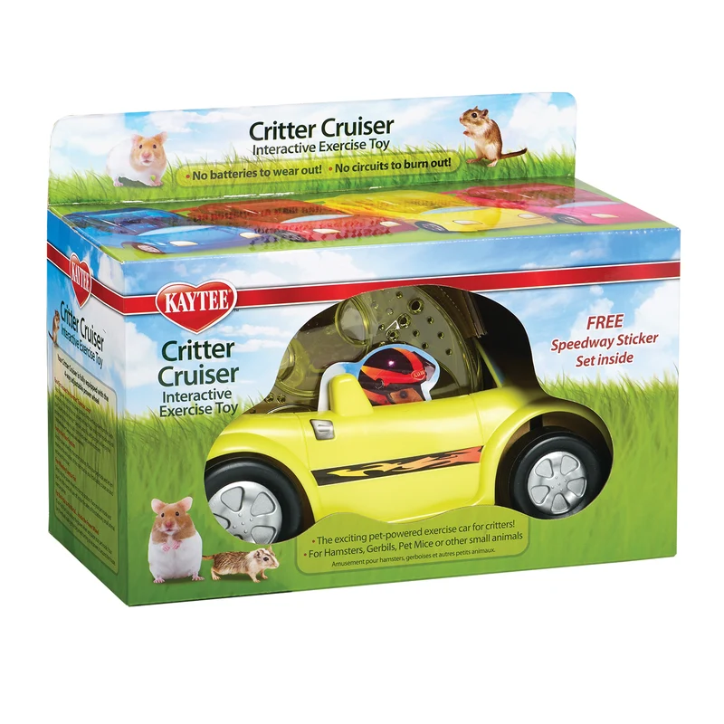 Kaytee Critter Cruiser Carro Ejercitador Para Animales Pequeños (Variedad de Colores)