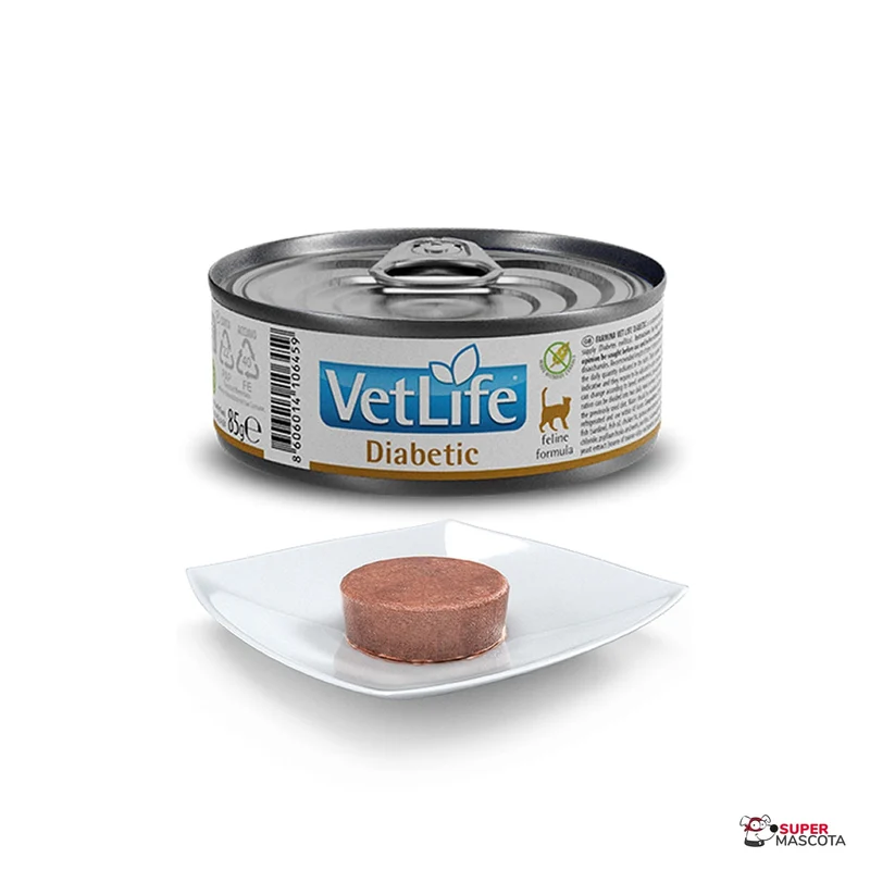 Farmina VetLife cat lata Diabetic 85 g