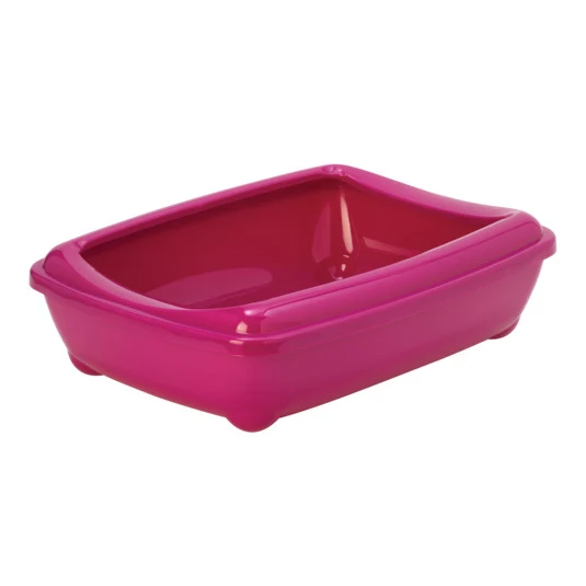 Moderna Products, Arenero abierto Arist-O-Tray con borde grande para gato
