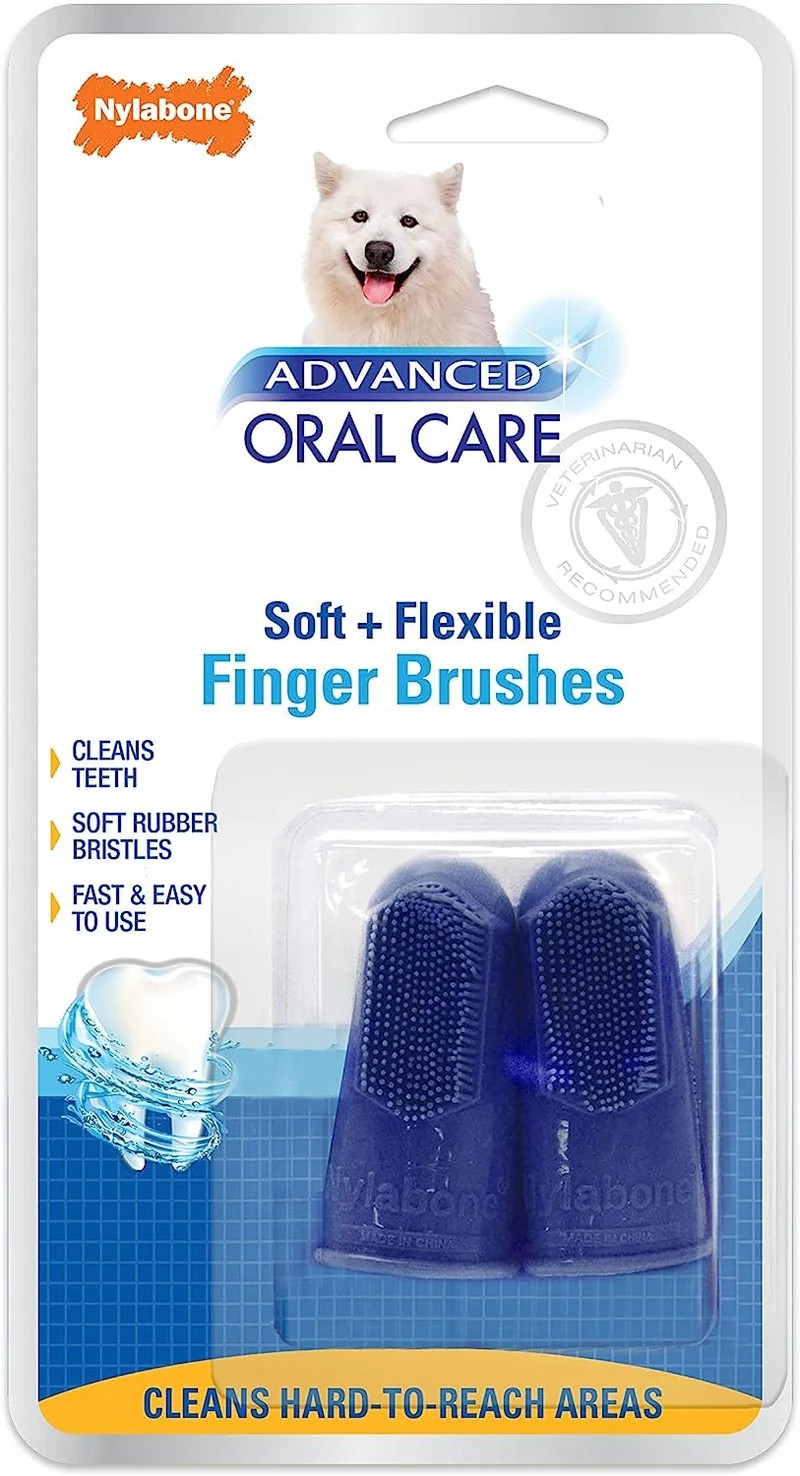 Nylabone Advanced Oral Care Cepillo-Dedal 2 Piezas