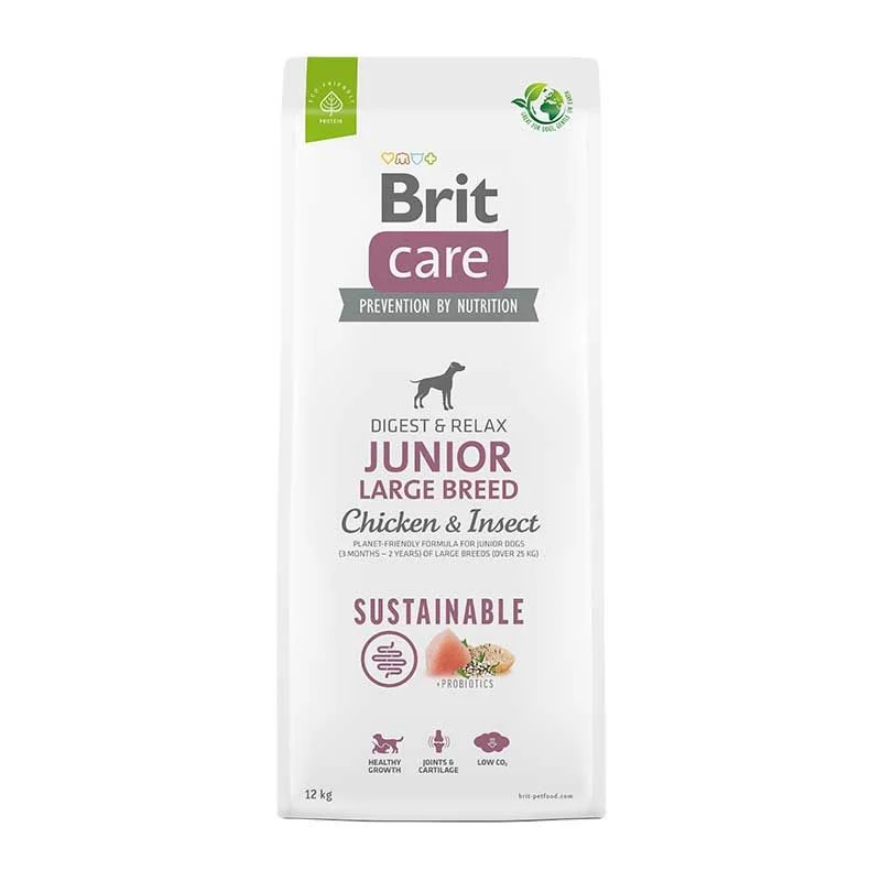 BRIT CARE DOG CHICKEN & INSECT JUNIOR LARGE BREED