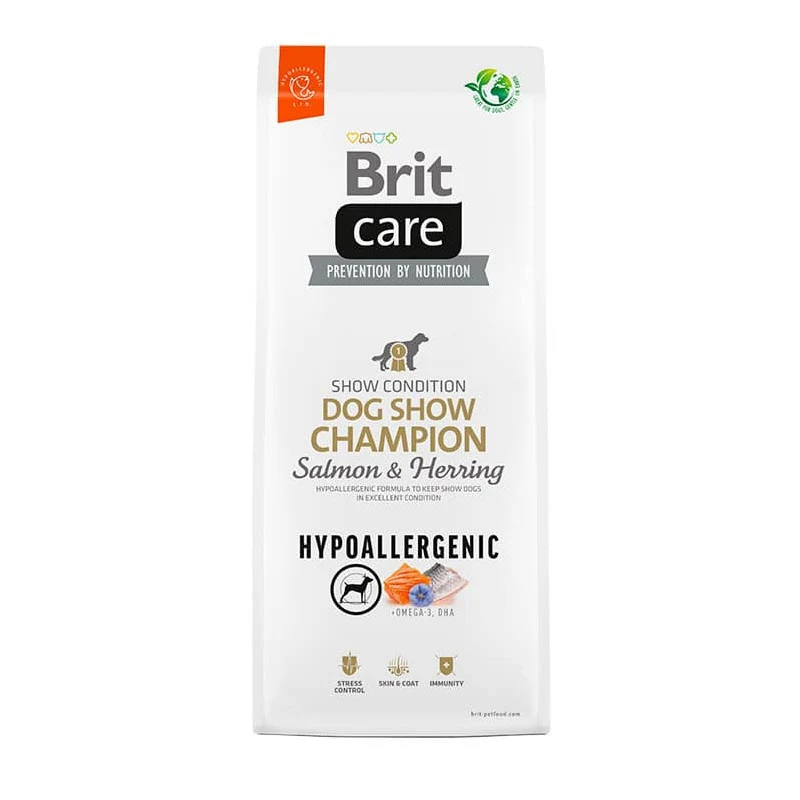 BRIT CARE DOG HYPOALLERGENIC DOG SHOW CHAMPION SALMON & HERRING