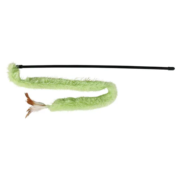 Trixie Varita Juego C/Plumero Largo, Colores Surt., 48 Cm