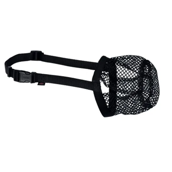 Trixie Protector Ingestas Peligrosas,Poliéster, L,Negro