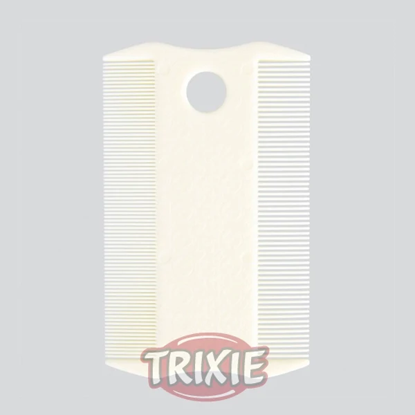 Trixie Peine Quitaparásitos, Plástico, Doble Cara, 9 Cm