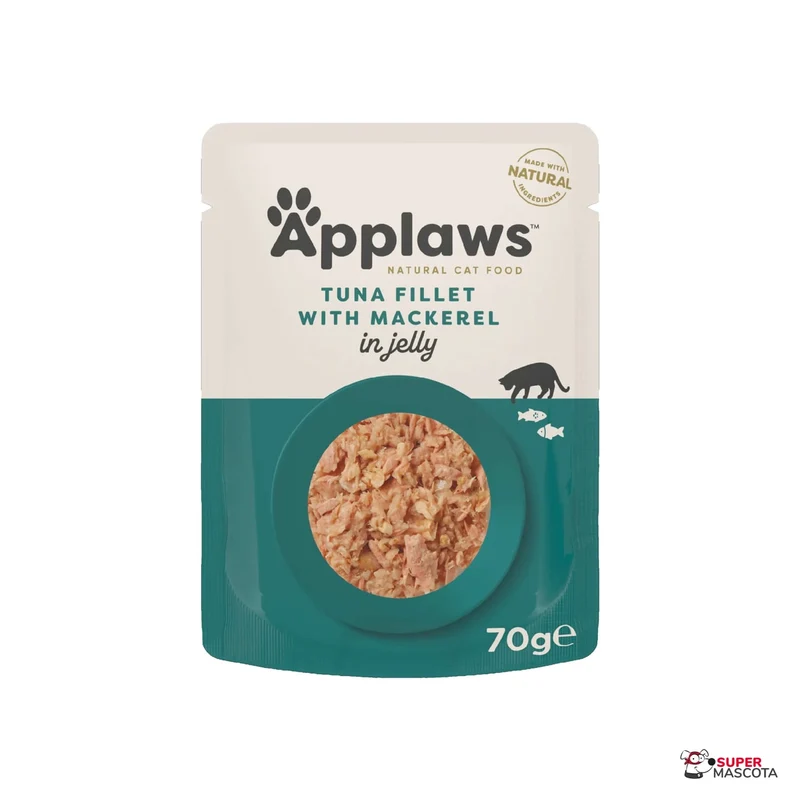 Applaws atún con caballa en gelatina 70 g