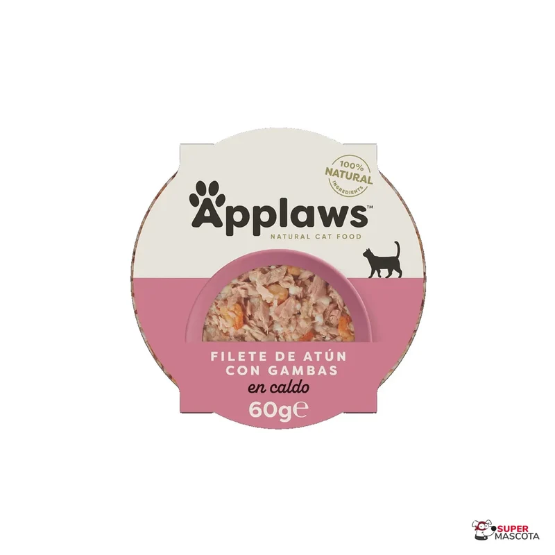 Applaws atún con gambas 60 g