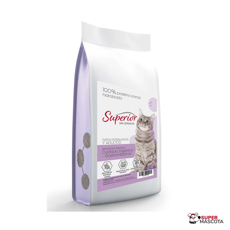 Superior sin cereales Gastrointestinal Esterilizado