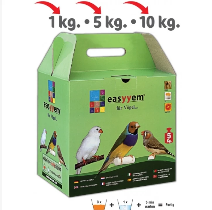 Easyyem Pienso para Huevos Aves Exóticas 1kg