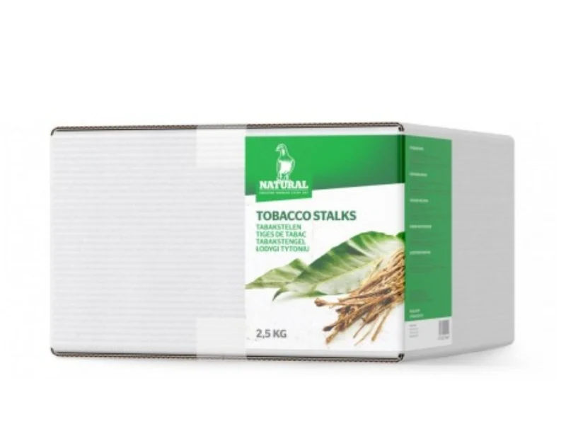 Tallos cortos de tabaco 2,5 kg (Natural) Palomas