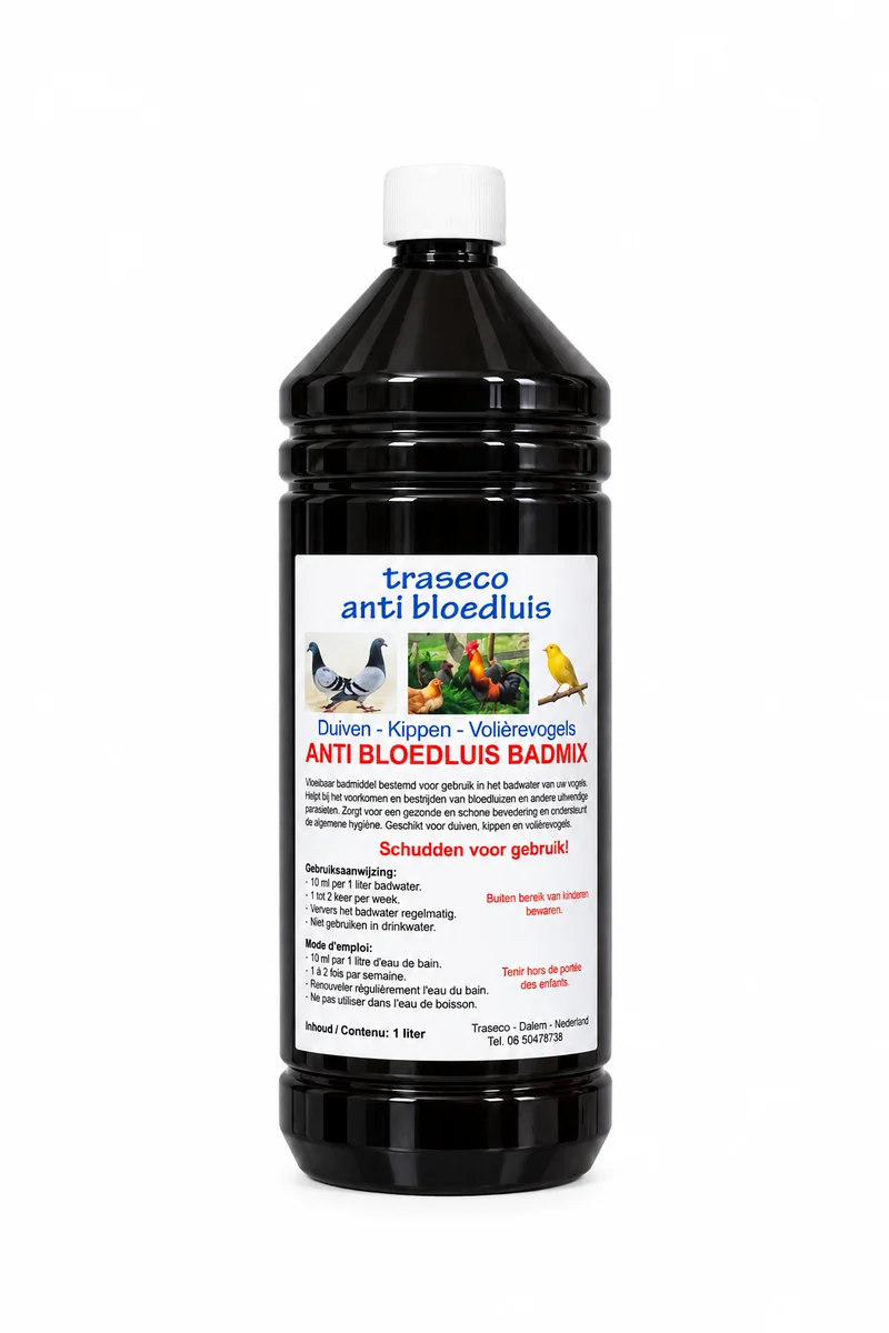 Mezcla de Baño Antiácaros Rojos 1L - Traseco