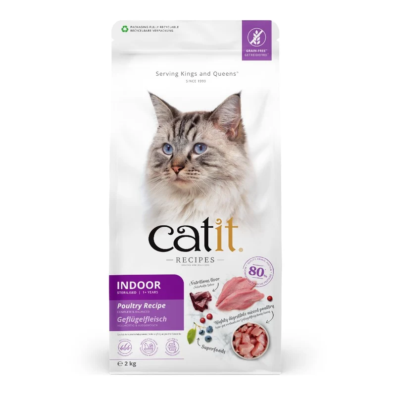 Pienso para gatos esterilizados con aves Recipes 400 g Catit