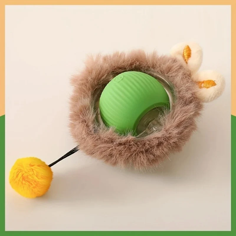 Intimeg Pelota De Peluche Eléctrica Para Gatos