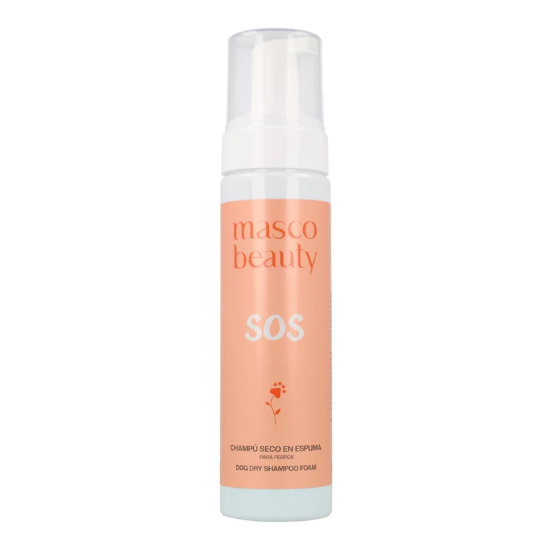 Champú seco para perros en espuma Masco Beauty 200 ml