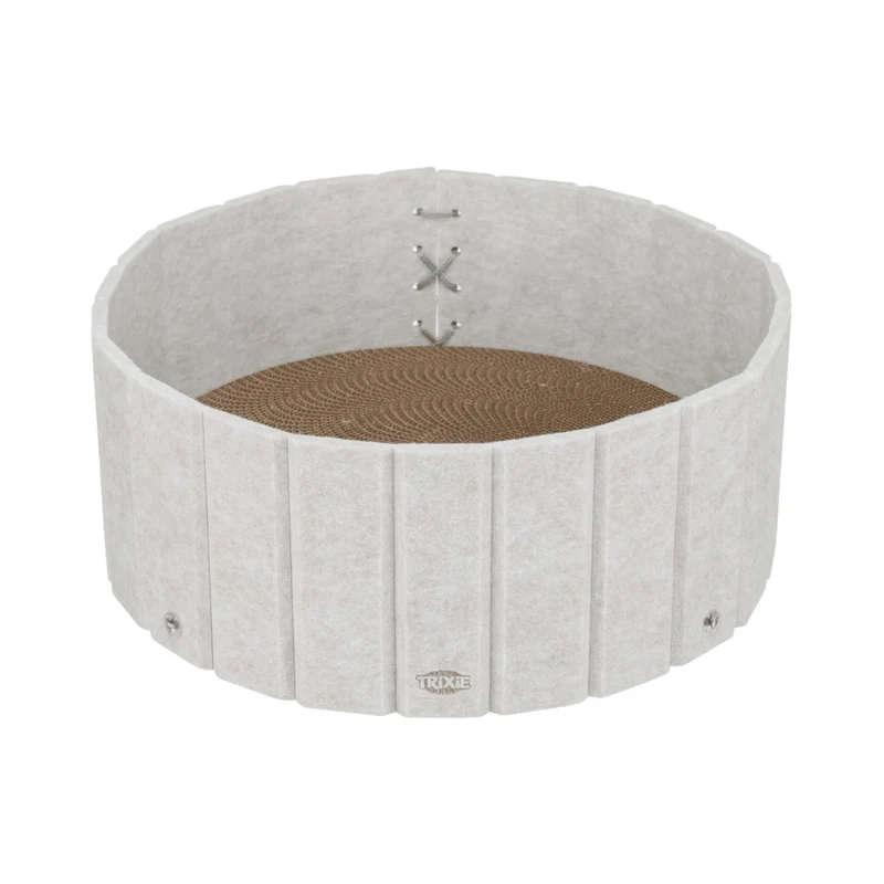 Cama arañado borde de fieltro,hierba,38×16cm