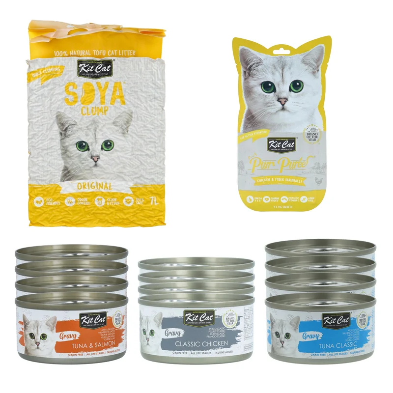 Kit Cat Pack Rutina Mensual Lo mejor para tu Gato