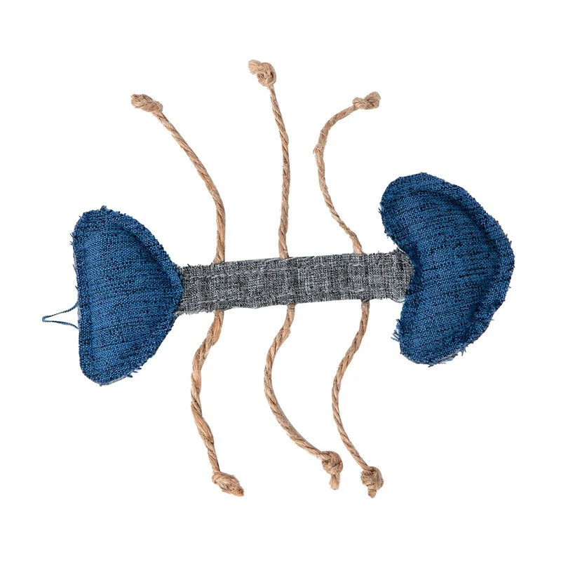 Espina pez con catnip Fishbone Juguete eco para gatos Freedog