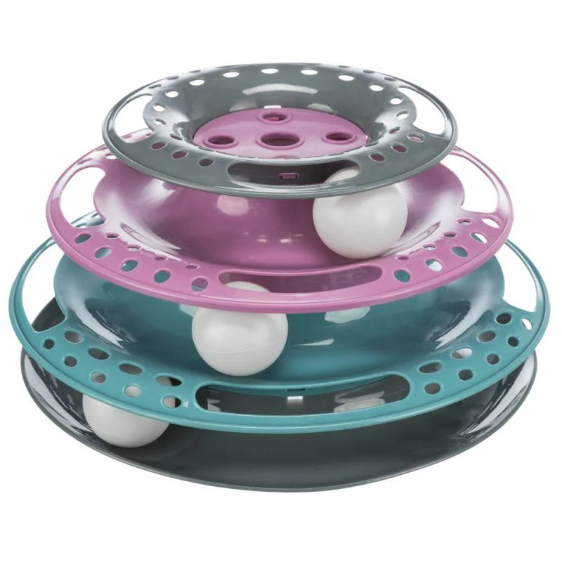 Trixie Torre Círculo de juego, Plástico, ø25 cm/13 cm