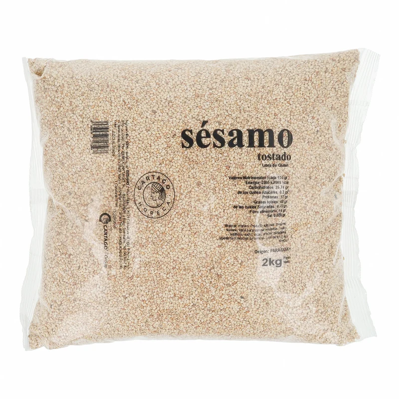 Sésamo Tostado 2Kg Cartago Horeca