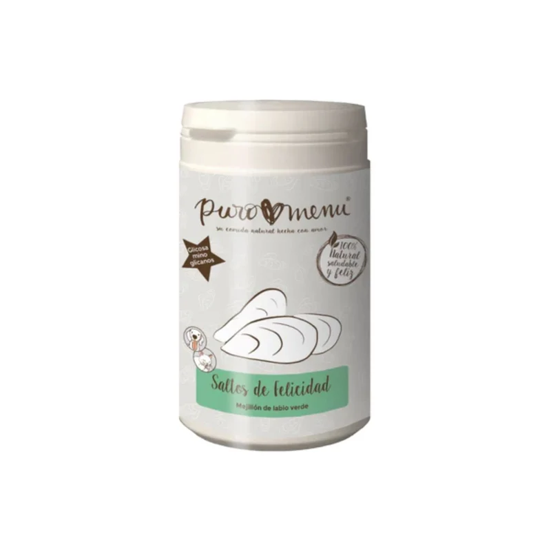 Saltos de Felicidad Mejillón de Labio Verde para perros y gatos 150 g