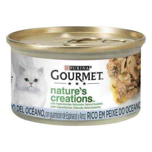 GOURMET Nature's Creations Mini Filetes Rico en Pescado del Océano 85 g