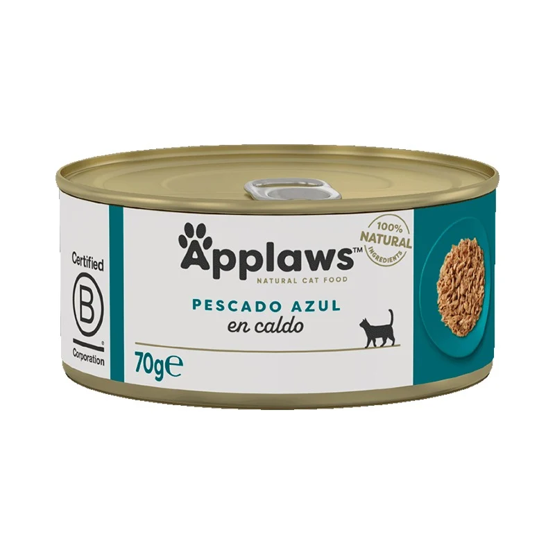 Comida húmeda para gatos Lata Pescado azul Applaws 70 g