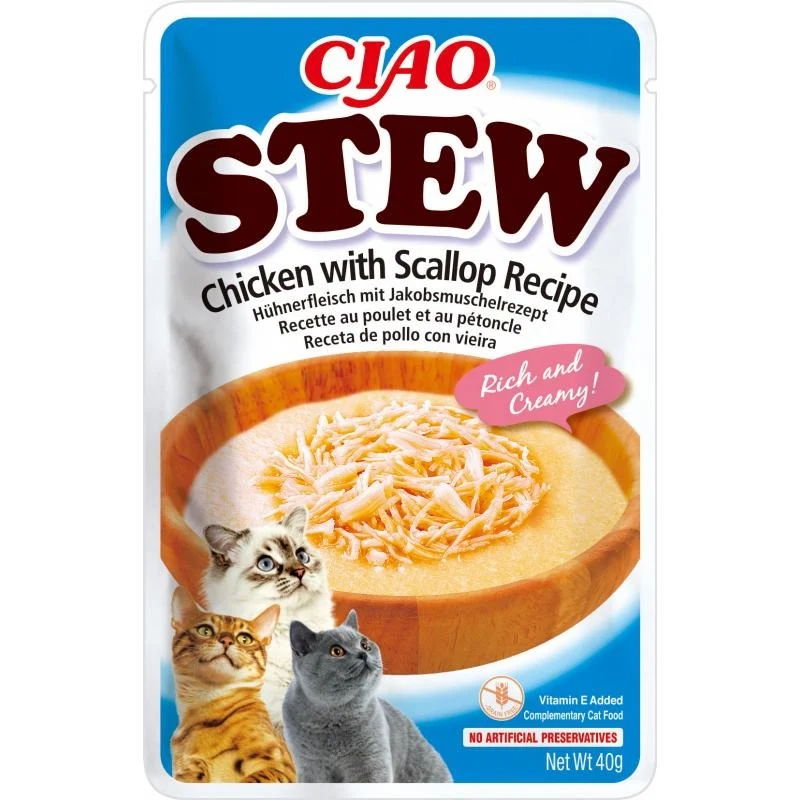 Churu Stew Estofado de Pollo con vieira 40 g