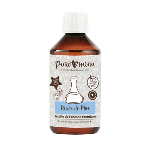 Elixir de Mar Aceite premium de pescado Puromenu 250 ml