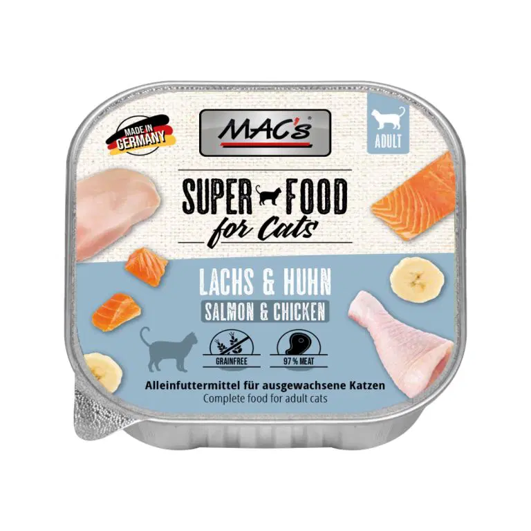 MAC’s Gato Tarrina Pollo y Salmón