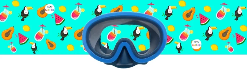 Máscara Junior azul Tucanes- FunWater