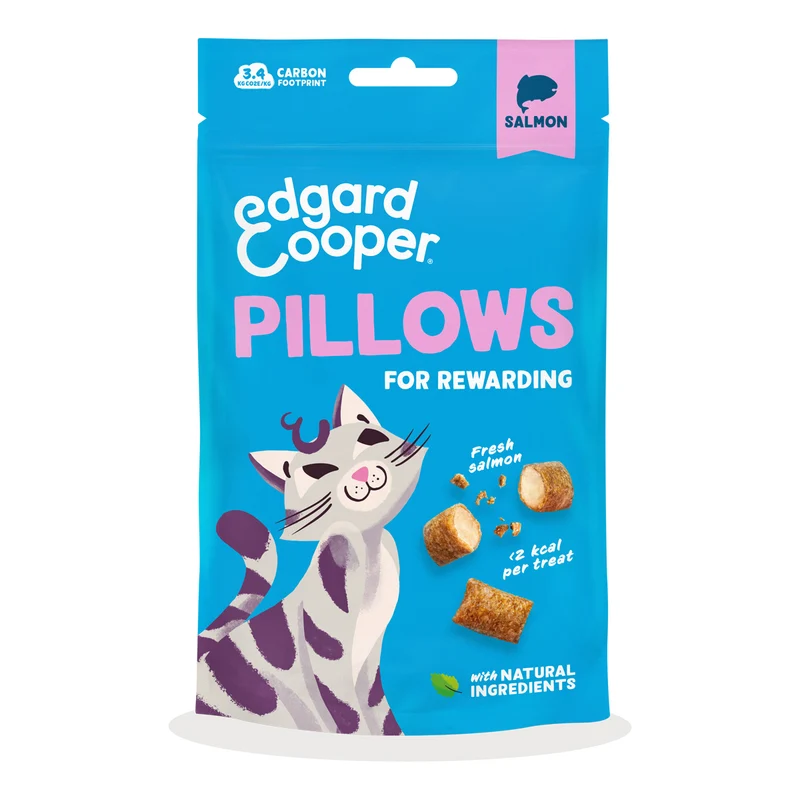 Bocaditos de Salmón Premios naturales para gatos Edgard Cooper 60 g