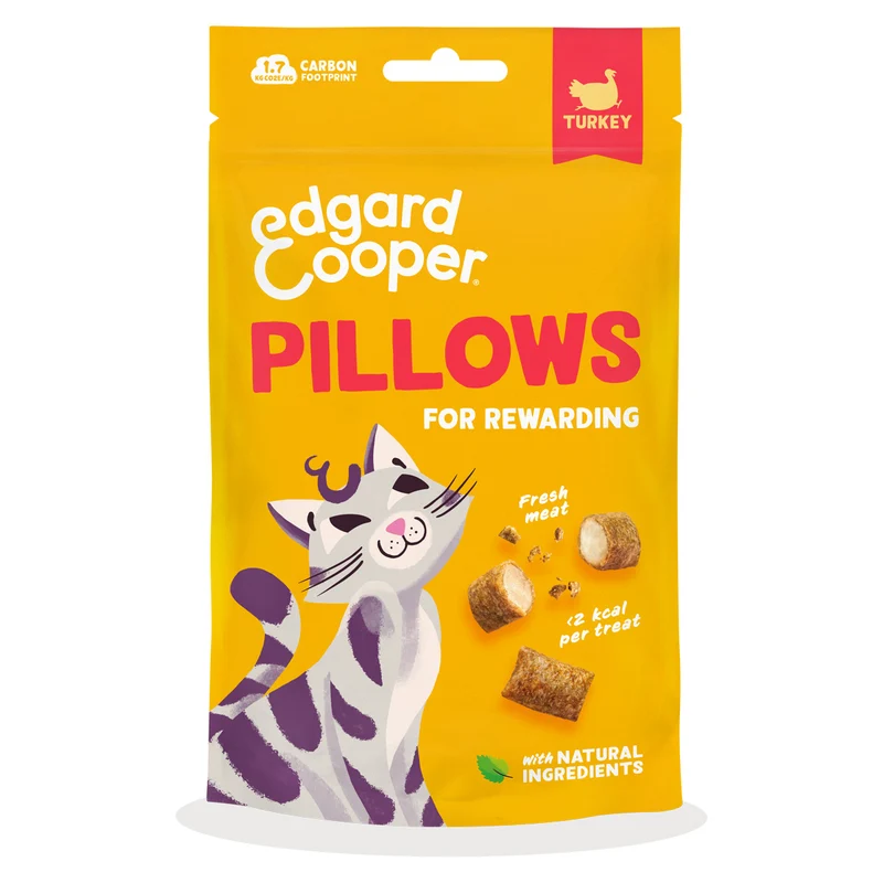 Bocaditos de Pavo Premios naturales para gatos Edgard Cooper 60 g