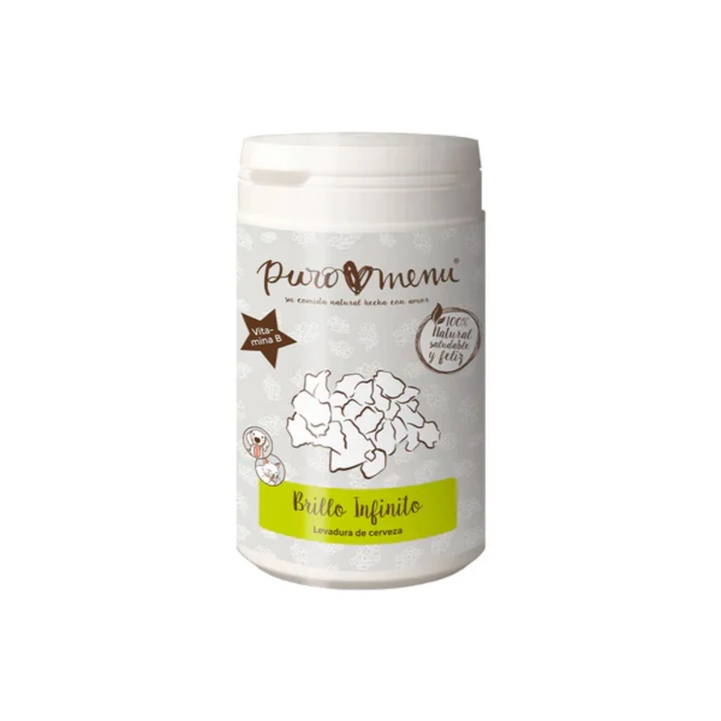 Brillo Infinito Levadura de Cerveza para perros y gatos 100 g