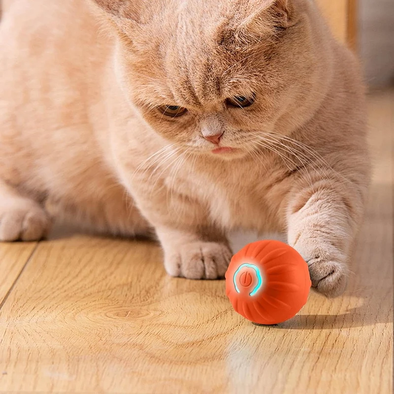 Pelota Interactiva Con Ranura Para Mascotas 52 Mm Recargable