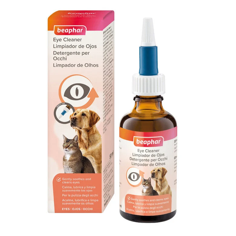 Beaphar Limpiador de Ojos para perros y gatos 50ml